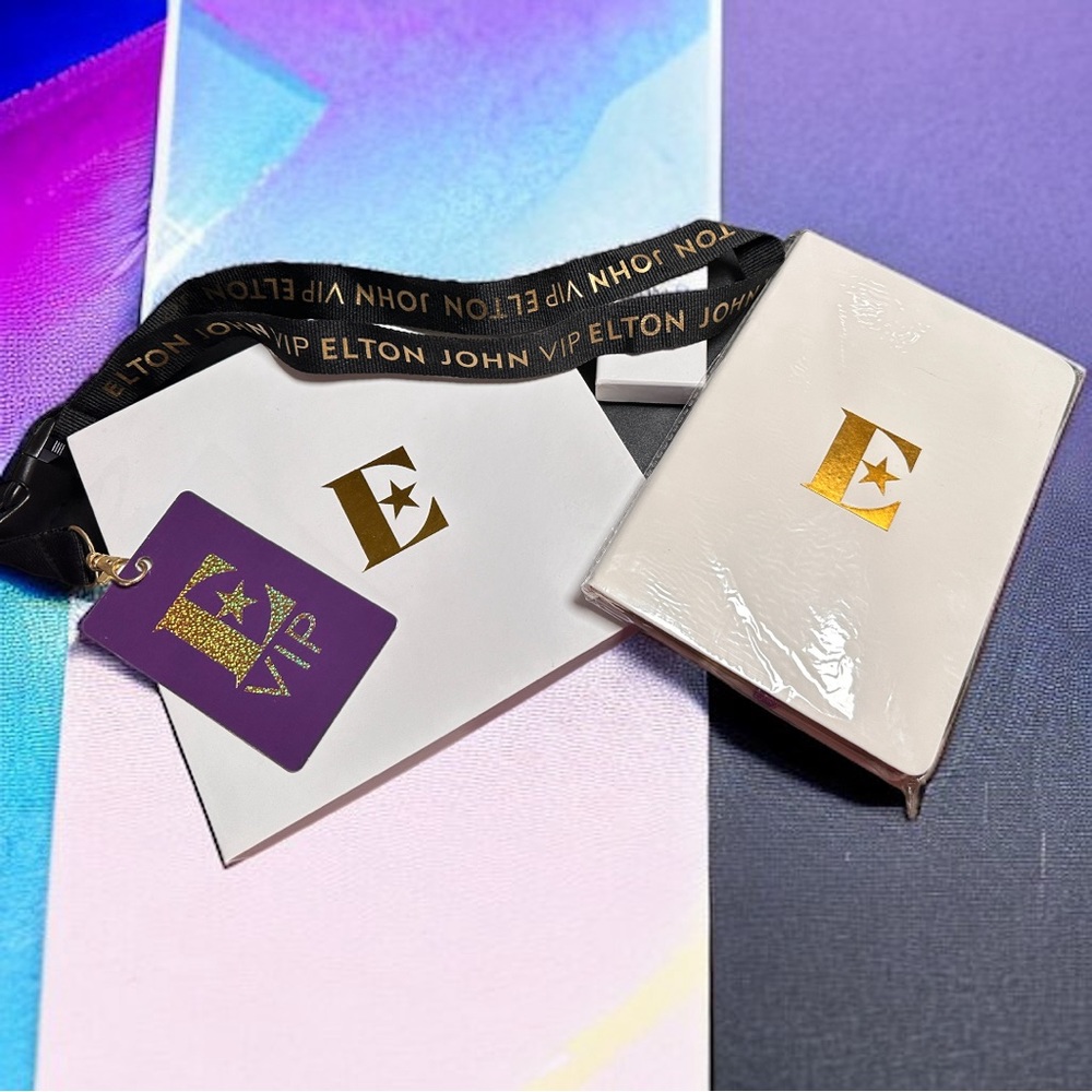 ELTON JOHN FAREWELL TOUR VIP SWAG